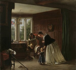 A lovas visszatérése, 1847